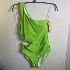 Women’s  1piece with Cutout and One Shoulder by Michael Kors Size 8 MSRP $98 NWT